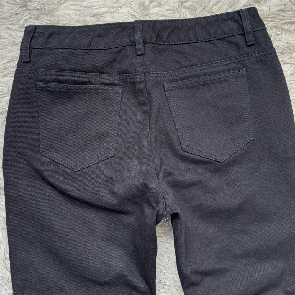 Michael Michael Kors Black Women’s Flare Stud Side Button pants Jeans Size 6 - Picture 10 of 16